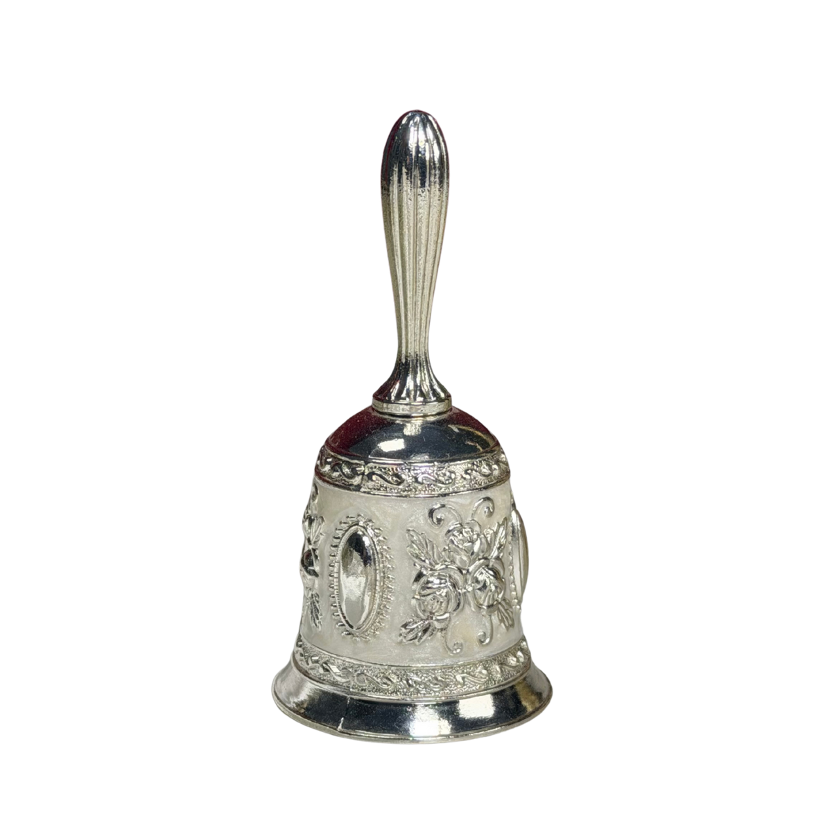 The Sacred Aura Silver-Plated Pooja Thali Set