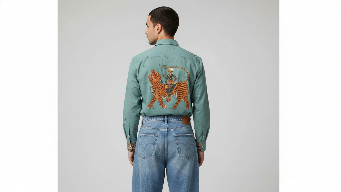 Roar of Tiger Shirt | Poplin Cotton