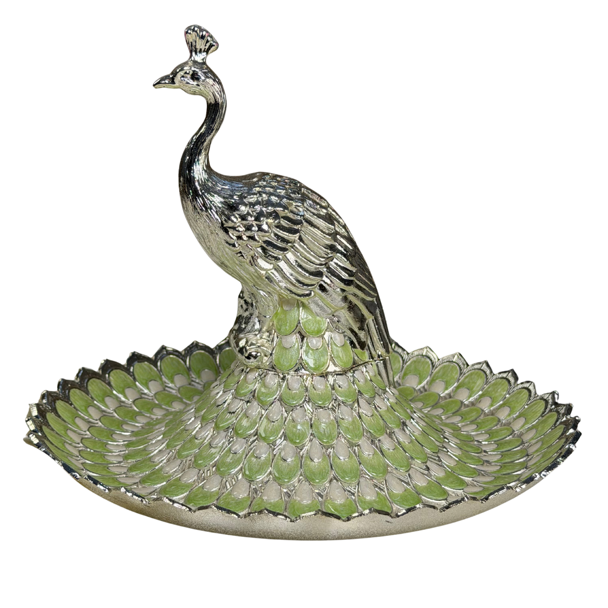 Vintage Radiance Silver-Plated Drawing Room Centerpiece