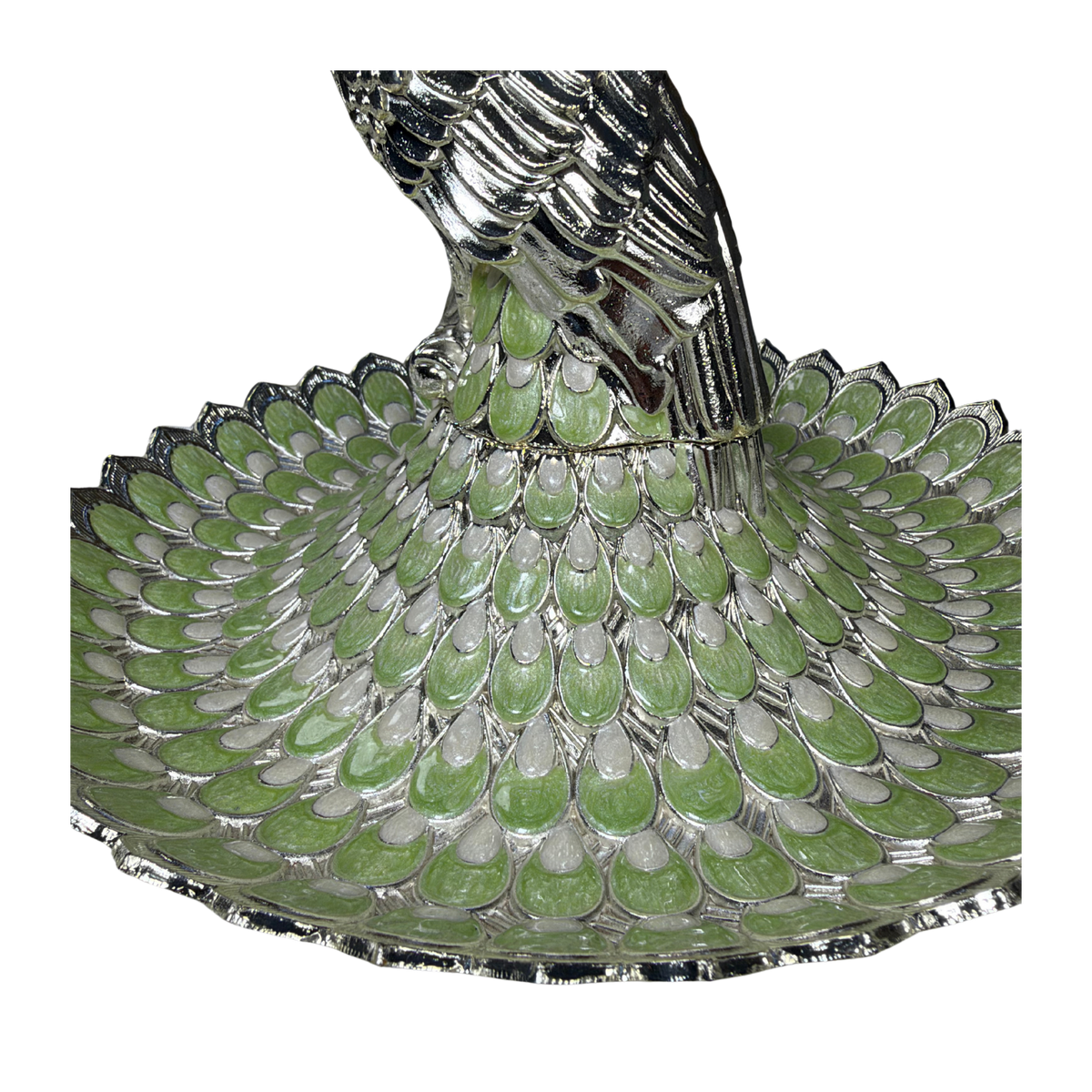 Vintage Radiance Silver-Plated Drawing Room Centerpiece