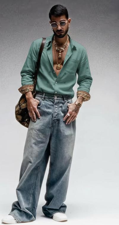 Roar of Tiger Shirt | Poplin Cotton