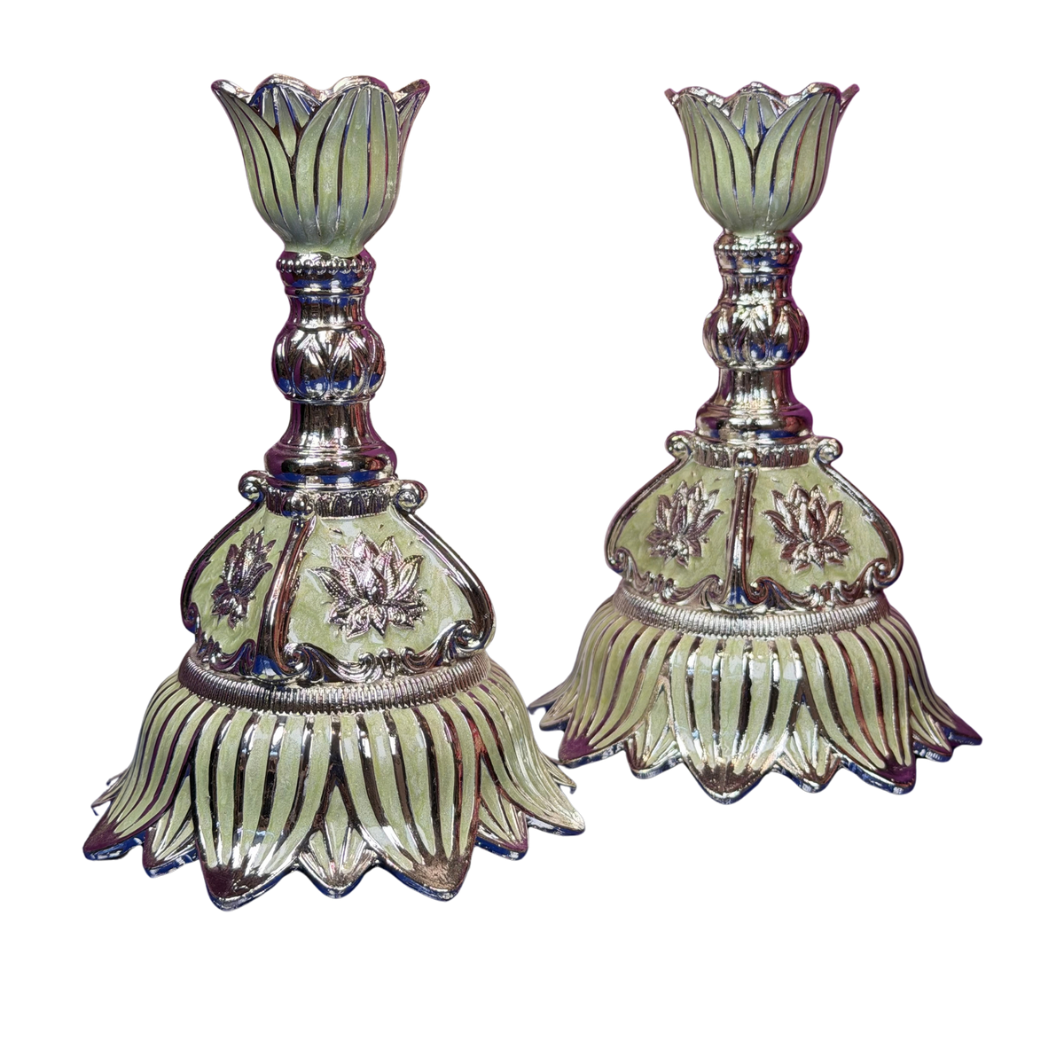 The Ananda Silver-Plated Traditional Samai