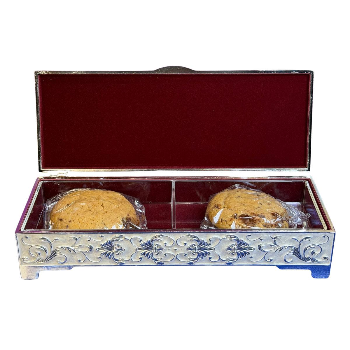 The Modern Classic Silver-Plated Snack Box