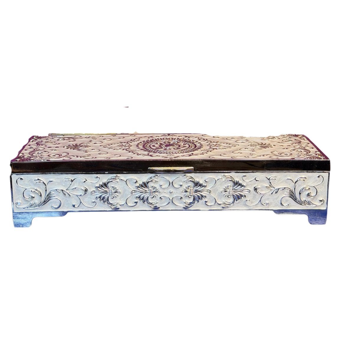 The Modern Classic Silver-Plated Snack Box