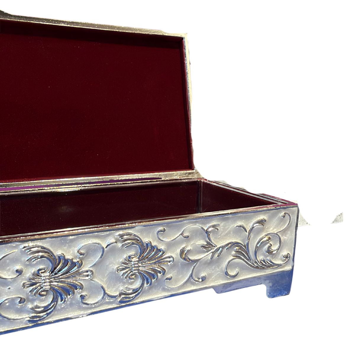 The Modern Classic Silver-Plated Snack Box