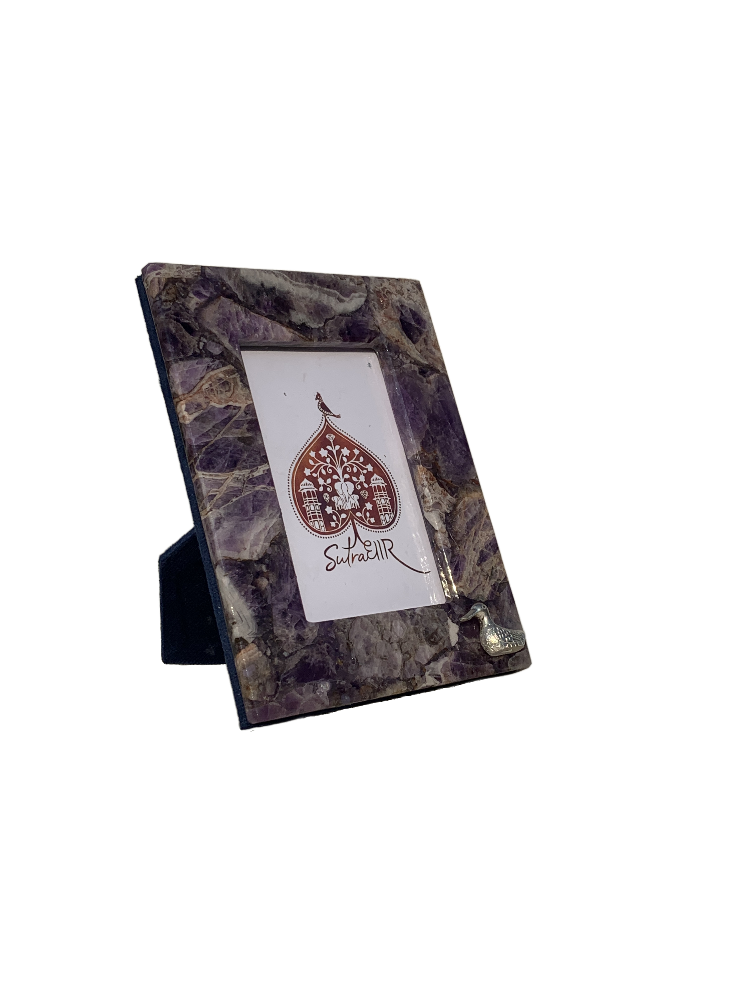 Zen Reflections: The Mindful Amethyst Frame