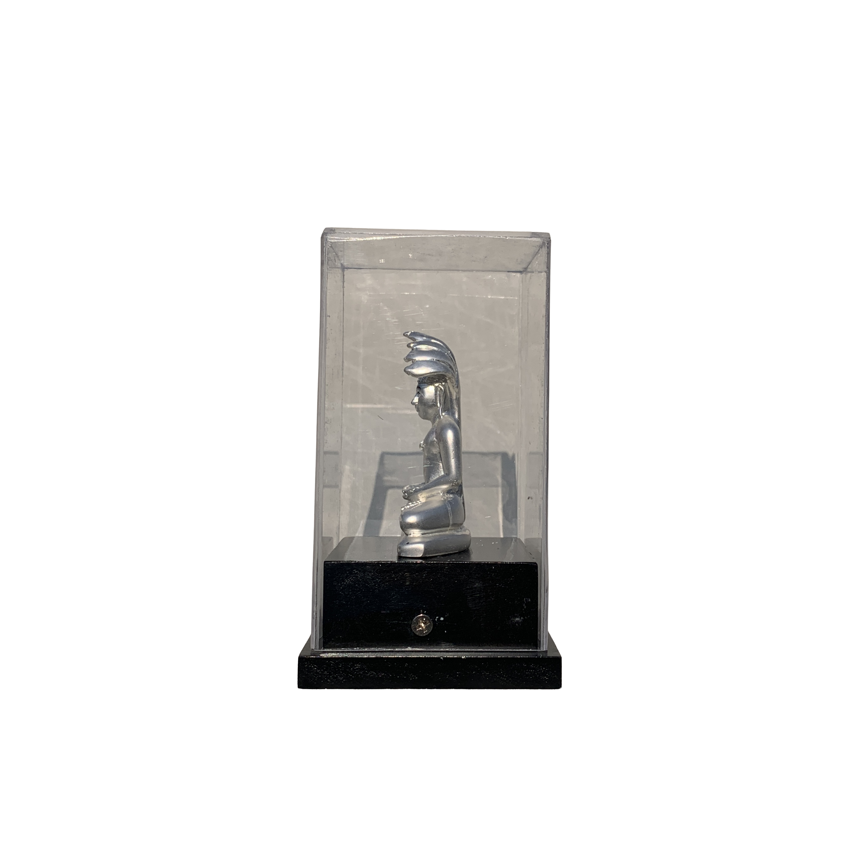 Blessings of Tirthankara: 999 Silver Plated Mahaveer Idol