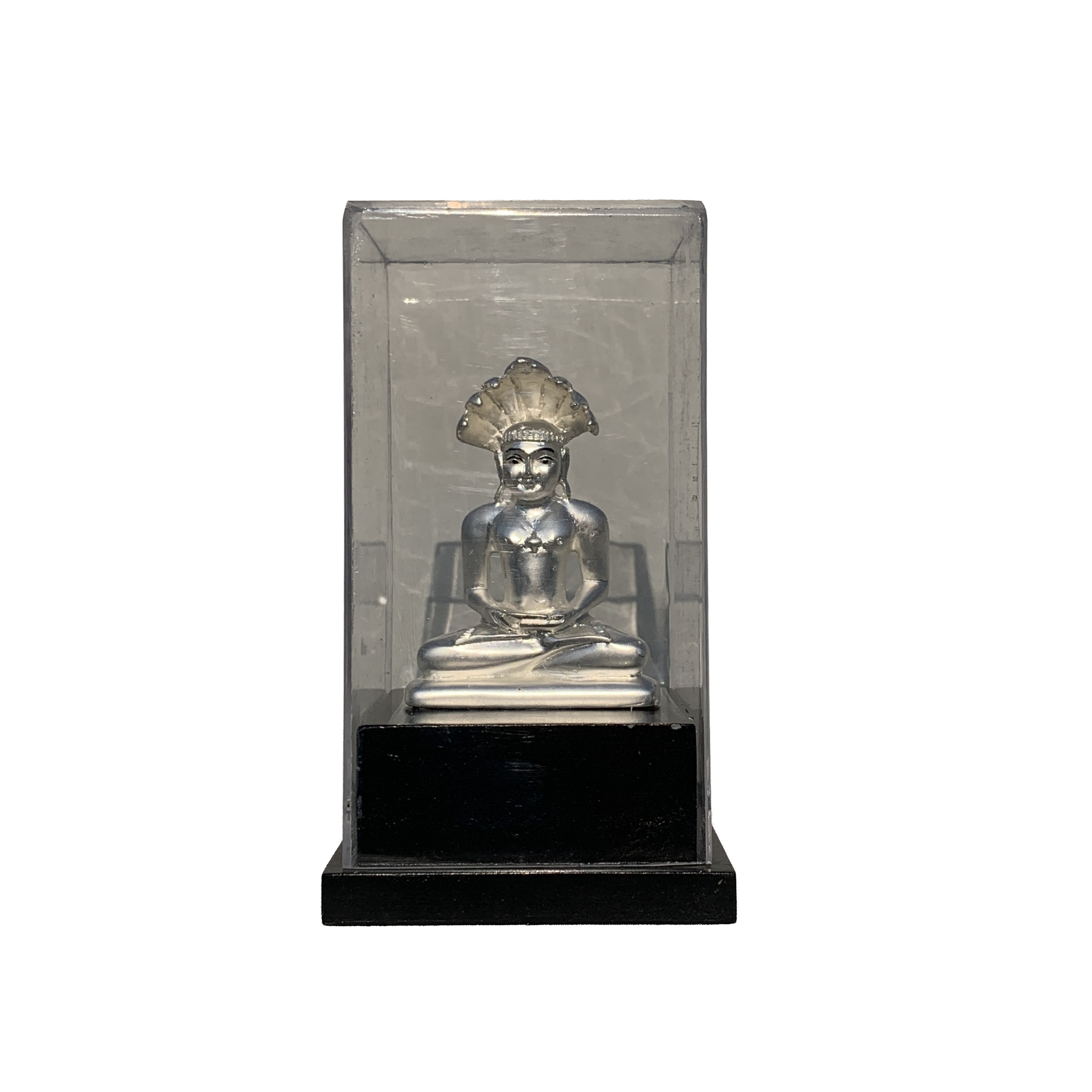 Blessings of Tirthankara: 999 Silver Plated Mahaveer Idol
