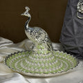 Vintage Radiance Silver-Plated Drawing Room Centerpiece