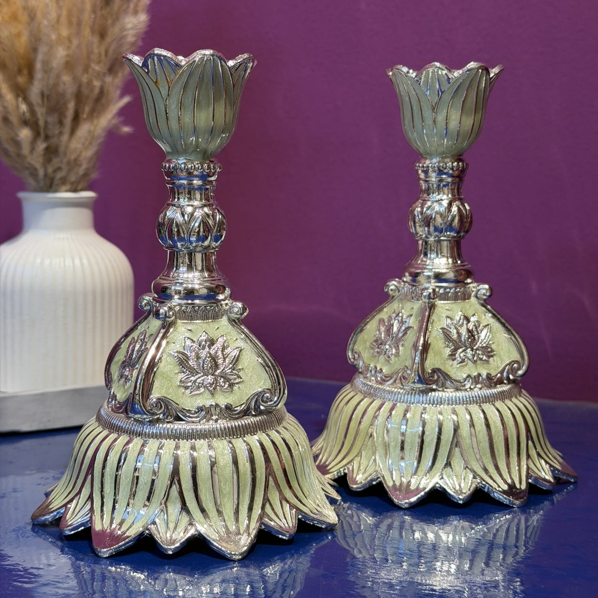The Ananda Silver-Plated Traditional Samai
