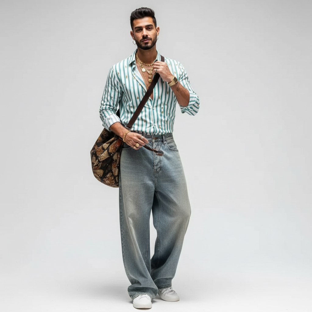 Roar of Tiger Shirt | Cambric Cotton