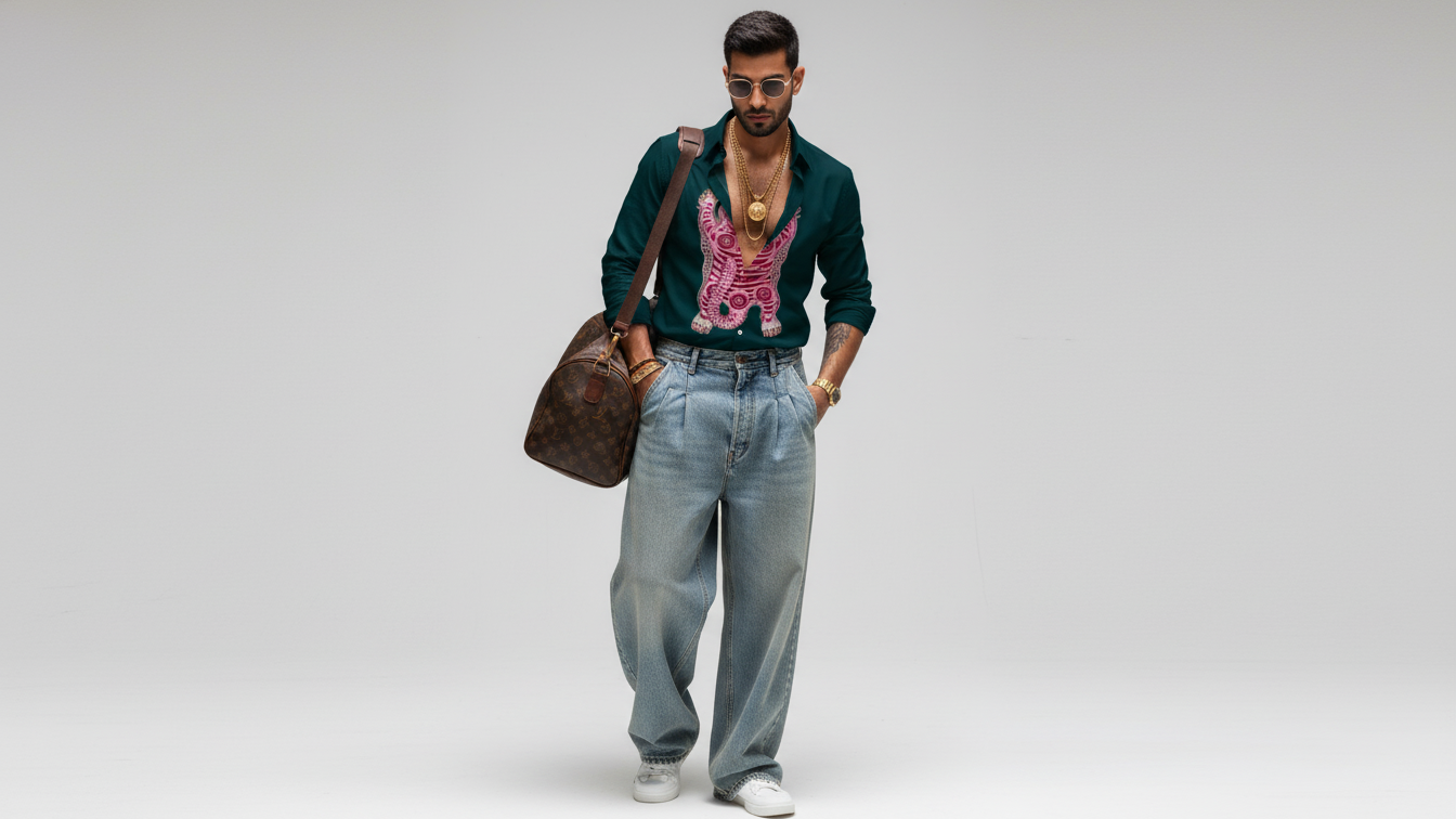 Roar of Tiger Shirt | Poplin Cotton